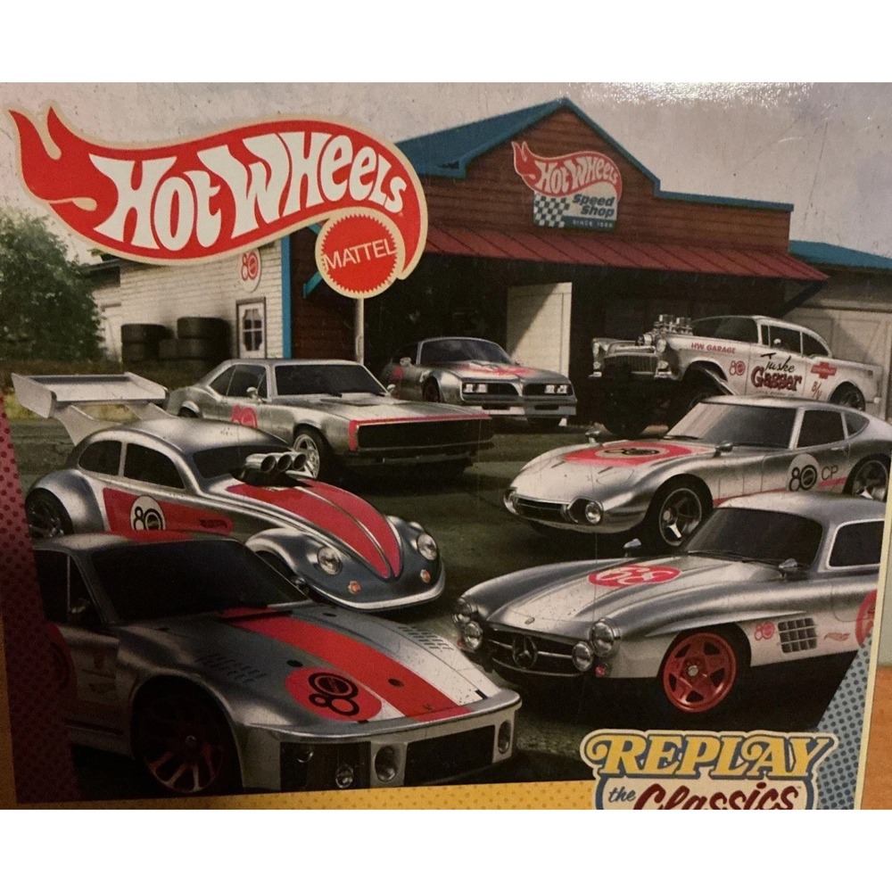 Hot‎ Wheels Mattel 80th Anniversary Replay the Classics Zamac 7-Pack/55 Gasser - Picture 4 of 16